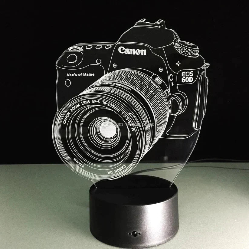 DSLR 3D ILLUSION LED LAMP